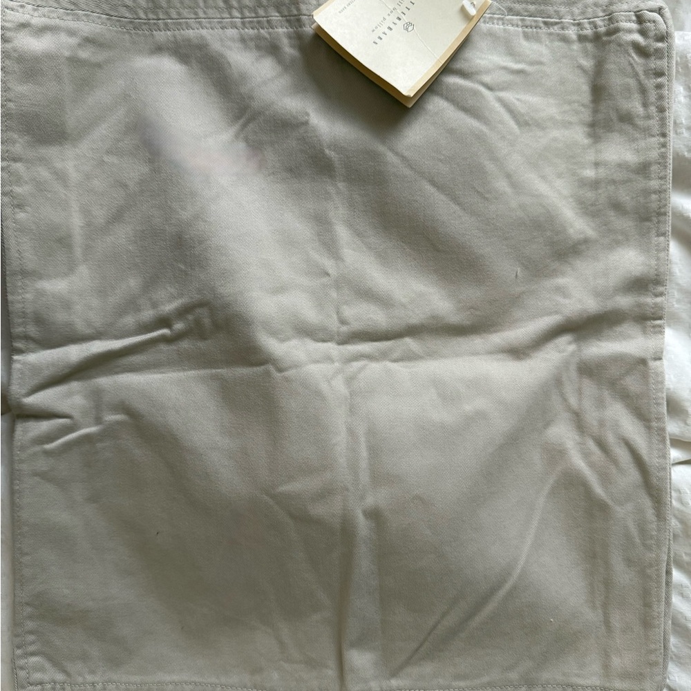 Pottery Barn Cream Accent Pillow